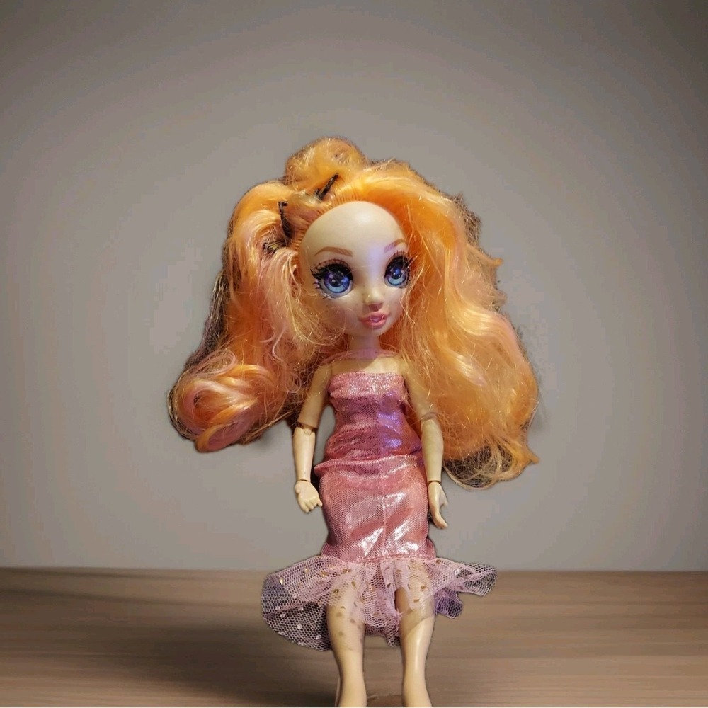 Rainbow High Junior High Poppy Rowan‎ 9" Orange Fashion Doll Butterfly 2019 Toy